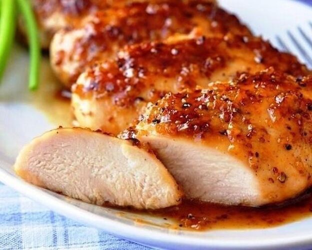 pechuga de pollo al horno para la dieta maggi