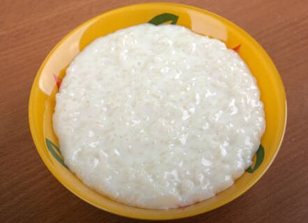 Gachas de arroz