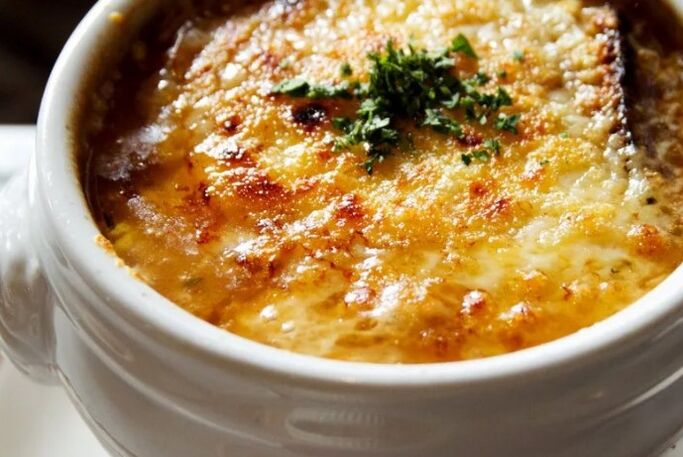 Sopa de cebolla